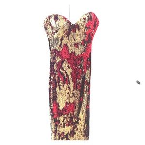 Naeem Khan sequin dress